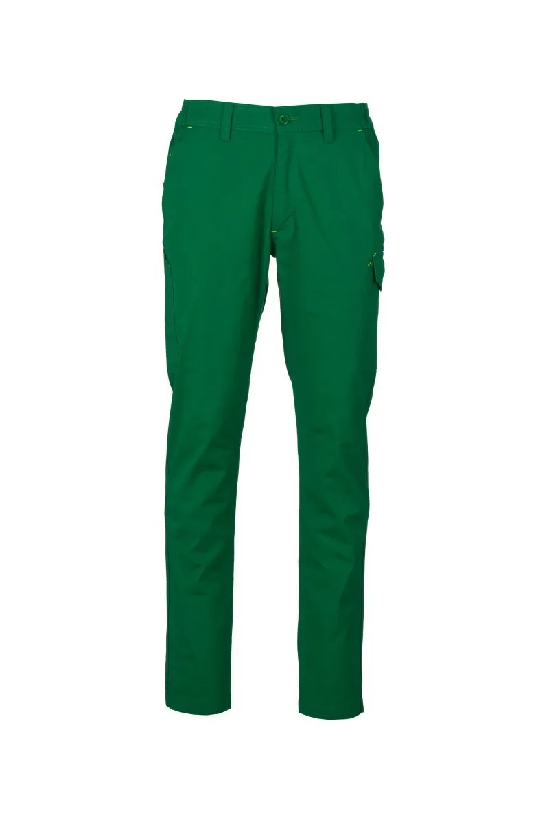 Pantaloni da lavoro Power Stretch Summer, colore jelly green