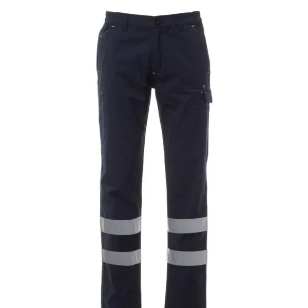 Pantaloni da lavoro Power Stretch Summer Reflex, colore blu navy
