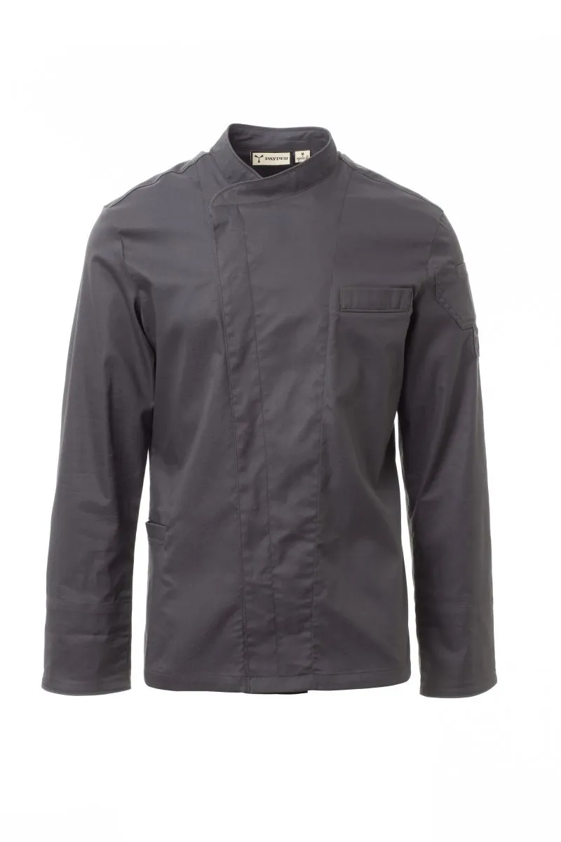 Giacca da cuoco personalizzata Royal, colore grigio ferro