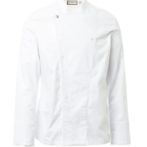 Giacca da cuoco personalizzata Starred Plus, colore bianco