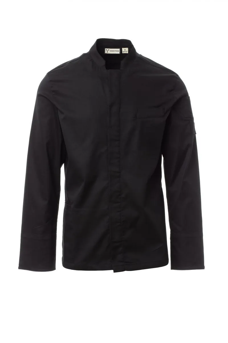 Giacca da cuoco personalizzata Supreme, colore nero