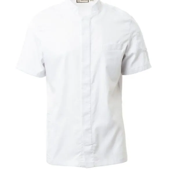 Giacca da cuoco personalizzata Supreme SS, colore bianco