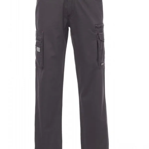 Pantaloni da lavoro bicolori Texas, colore smoke/nero