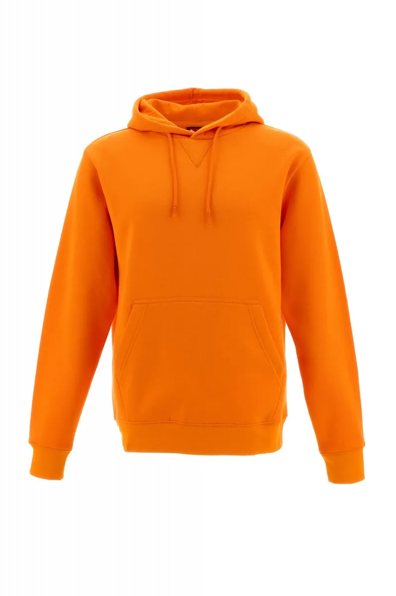 Felpa con cappuccio personalizzata Toledo, colore arancione