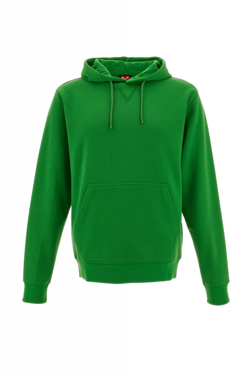 Felpa con cappuccio personalizzata Toledo, colore jelly green