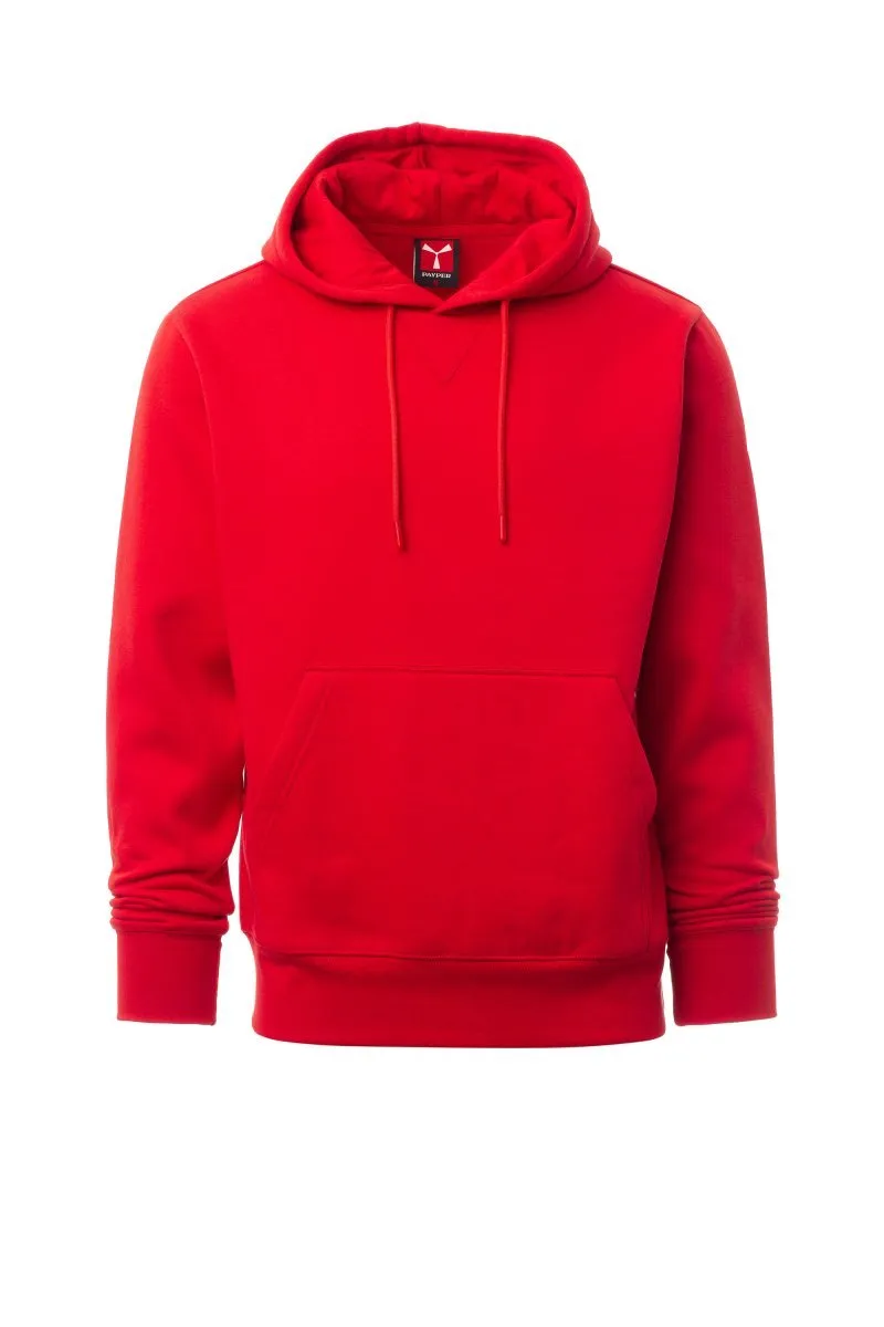 Felpa con cappuccio personalizzata Toledo, colore rosso