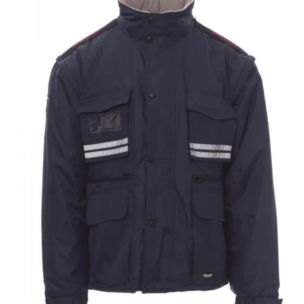 Giubbotto personalizzato Tornado da uomo, colore blu navy