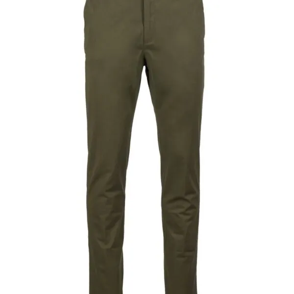 Pantaloni chino da lavoro Trendy, colore verde militare