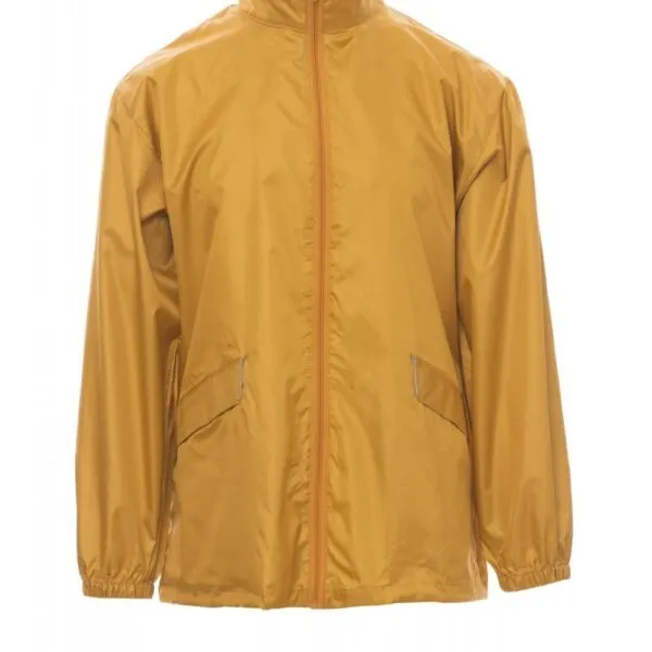 Giacca impermeabile personalizzata Wind, colore arancione