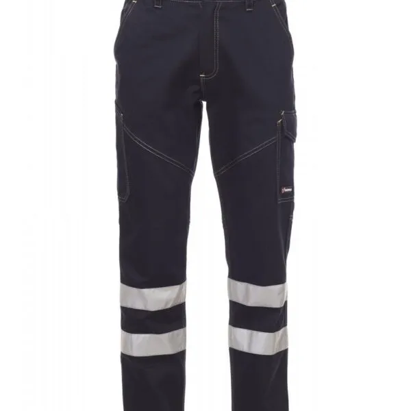 Pantaloni da lavoro riflettenti Worker Reflex, colore blu navy
