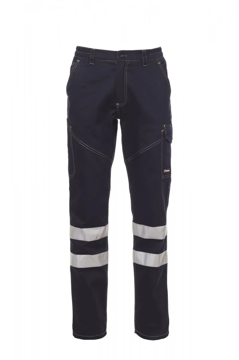 Pantaloni da lavoro riflettenti Worker Reflex, colore blu navy