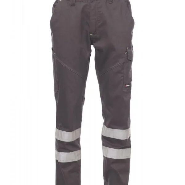 Pantaloni da lavoro riflettenti Worker Reflex, colore smoke