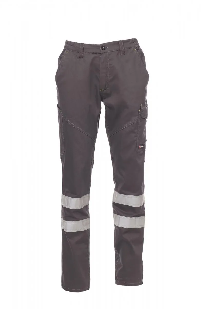 Pantaloni da lavoro riflettenti Worker Reflex, colore smoke