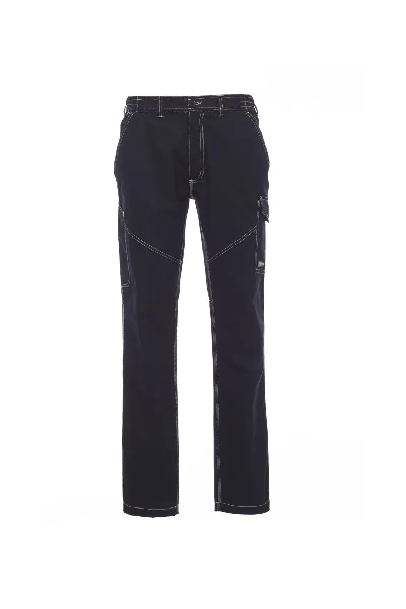 Pantaloni da lavoro estivi elasticizzati Worker Stretch Summer, colore blu navy