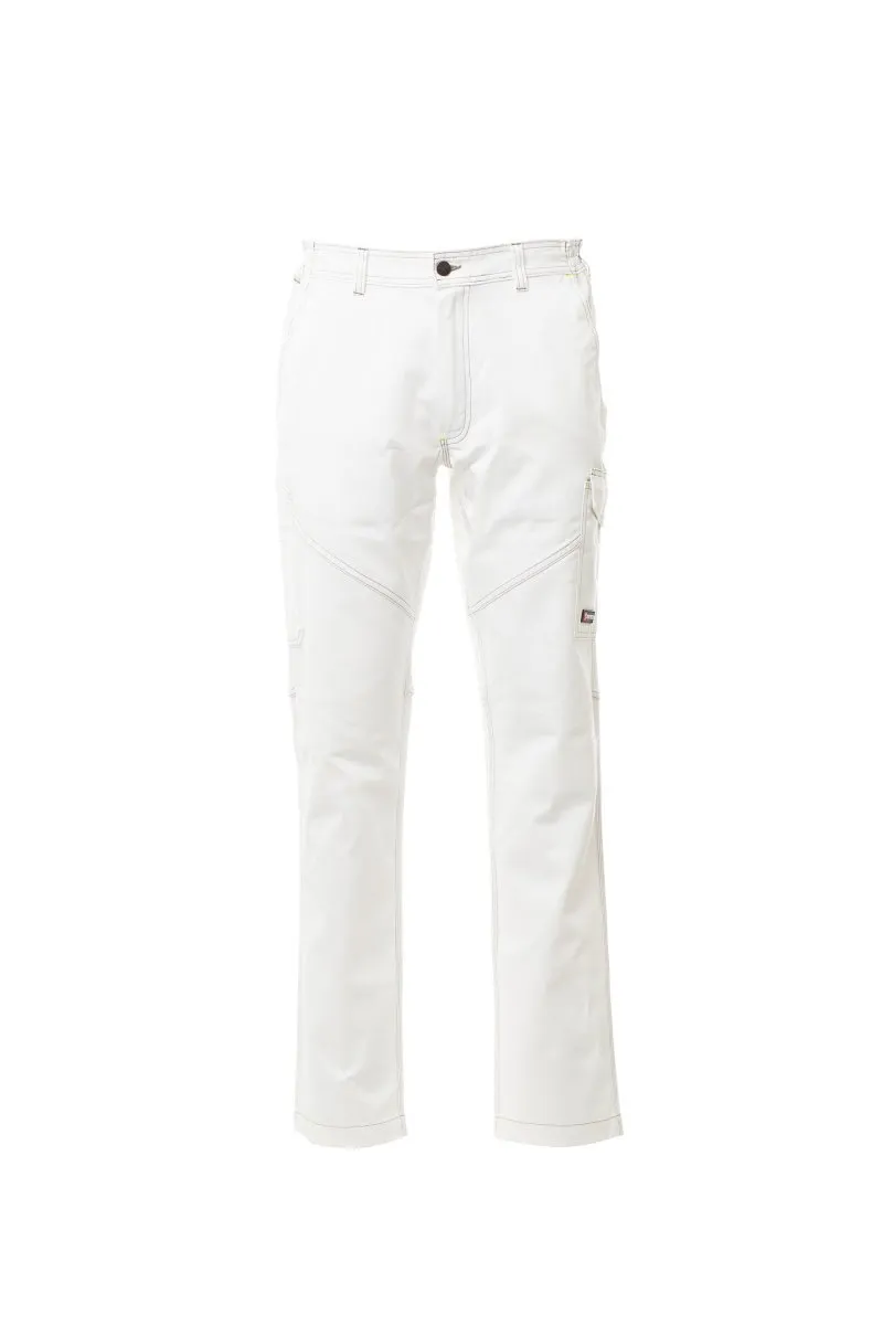 Pantaloni da lavoro estivi Worker Summer, colore bianco