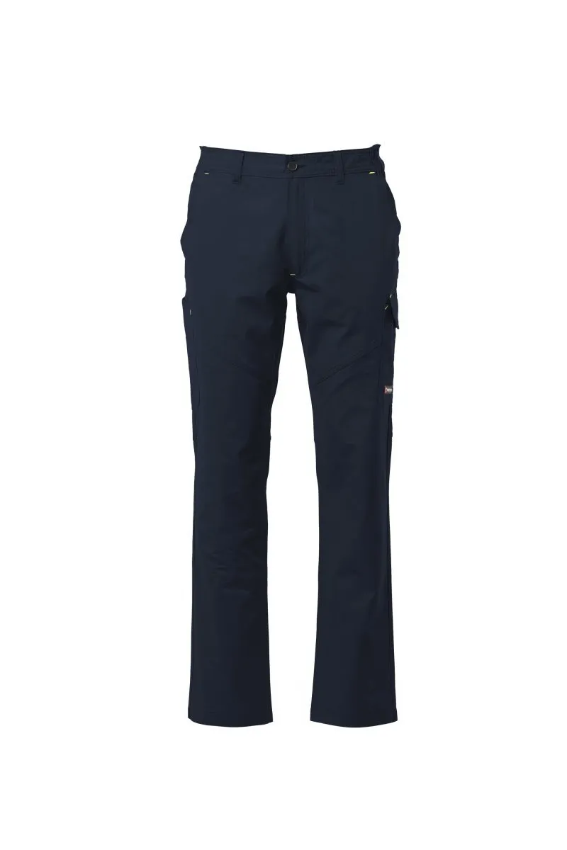 Pantaloni da lavoro estivi Worker Summer, colore blu navy con cuciture in tinta