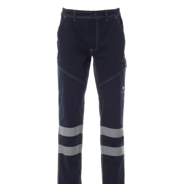 Pantaloni da lavoro estivi riflettenti Worker Summer Reflex, colore blu navy