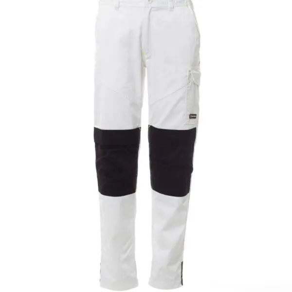Pantaloni da lavoro bicolori Worker Tech, colore bianco/nero