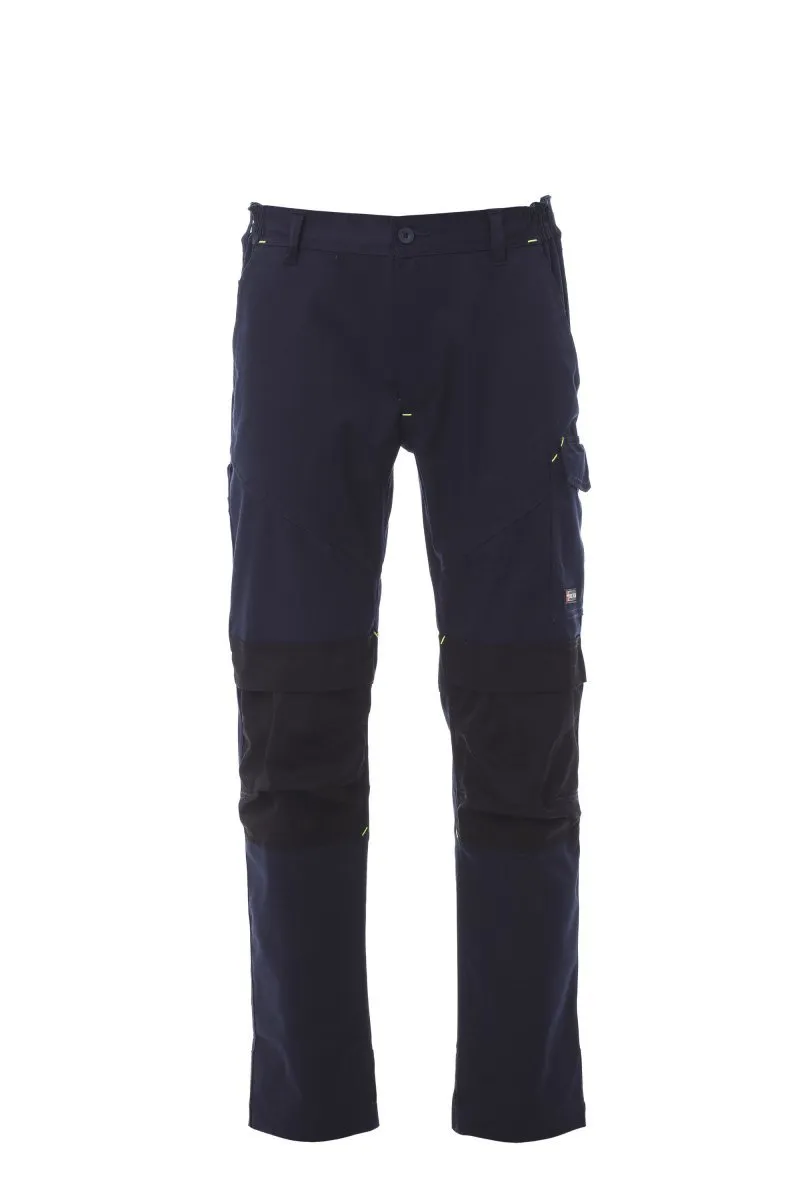 Pantaloni da lavoro bicolori Worker Tech, colore blu navy/nero