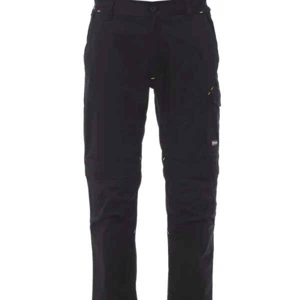 Pantaloni da lavoro bicolori Worker Tech, colore nero