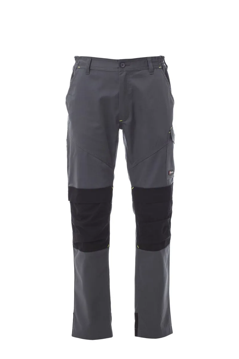 Pantaloni da lavoro bicolori Worker Tech, colore smoke/nero