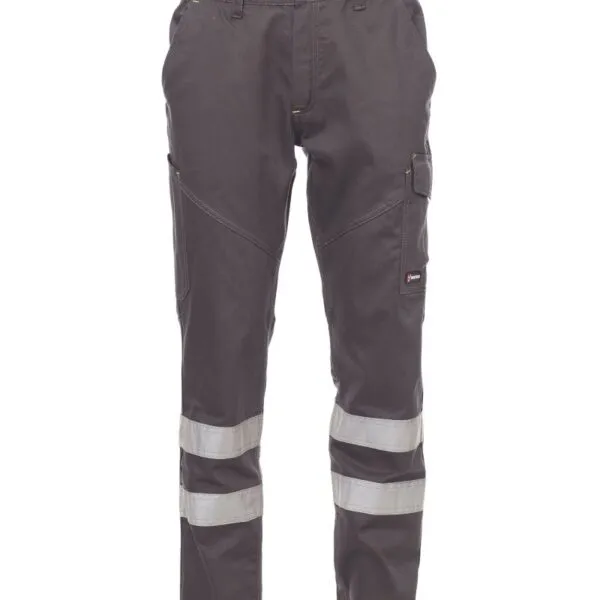 Pantaloni da lavoro invernali riflettenti Worker Winter Reflex, colore smoke