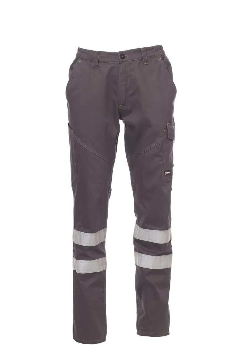 Pantaloni da lavoro invernali riflettenti Worker Winter Reflex, colore smoke
