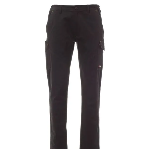 Pantaloni da lavoro invernali Worker Winter, colore total black