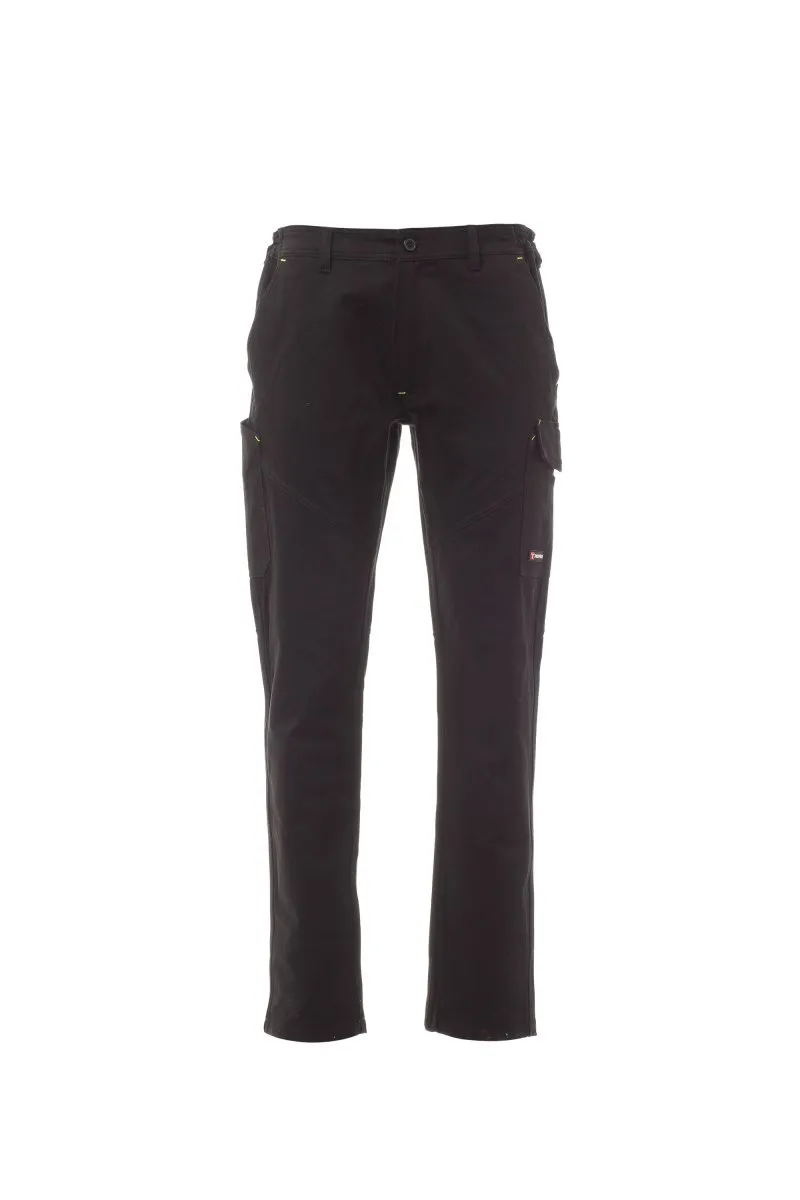 Pantaloni da lavoro invernali Worker Winter, colore total black